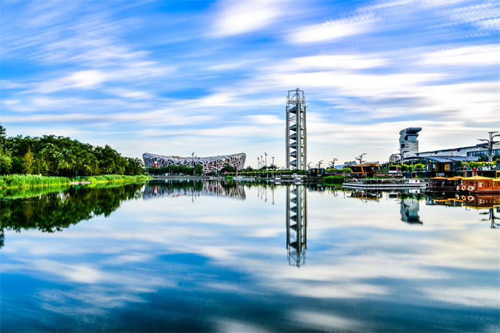 北京旅游景点奥林匹克公园高清图片