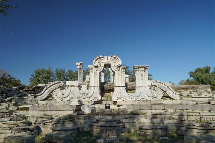 北京旅游景点圆明园遗址图片